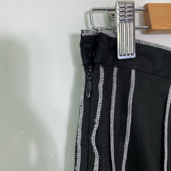 Carole Little Linen Midi skirt - Picture 3 of 6